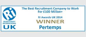 Recruitment International UK Award